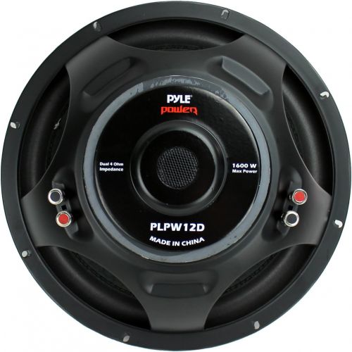  PYLE 12 1600W 4Ohm DVC Black Car Stereo Audio Power Subwoofer Dual Coil(3 Pack)