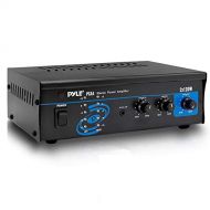 Pyle 2x120 Watt Home Audio Speaker Power Amplifier - Portable Dual Channel Surround Sound Stereo Receive