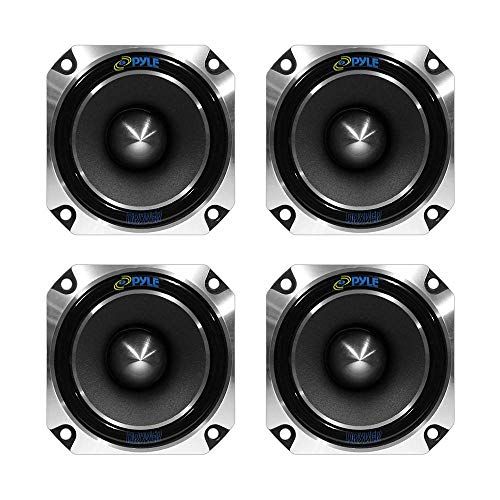  Pyle Pro 1 Inch 300 Watt Heavy Duty Titanium Super Car Tweeter (4 Pack) PDBT28