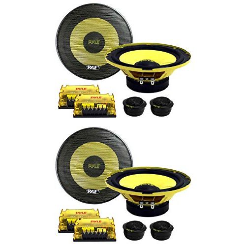  PYLE PLG6C 6.5 800W 2 Way Car Audio Component Speakers Set Power System