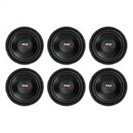 PYLE PLPW12D 12 1600W 4Ohm DVC Car Stereo Power Subwoofer Dual Coil (6 Pack)