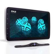 Pyle 10.1-Inch Double DIN Car Stereo - Bluetooth Indash Car Stereo Touch Screen Receiver Head Unit with Backup Camera, USB, AM FM Radio, Steering Wheel Control, Hands-Free Call, Phone L