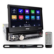 Pyle PLT85BTCM CD/DVD Player Bluetooth Wireless Streaming Hands-Free Talking SB/MP3/AUX/AM/FM Radio Stereo Receiver Black