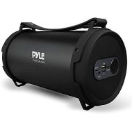 Pyle Portable Speaker, Boombox, Bluetooth Speakers, Rechargeable Battery, Surround Sound, Digital Sound Amplifier, USB/SD/FM Radio, Wireless Hi-Fi Active Stereo Speaker System in B
