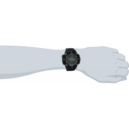 Digital Multifunction Sports Wrist Watch - Smart Fit Classic Men Women Sport Running Training Fitness Gear Tracker w/ Altimeter, Barometer, Compass, Timer, Weather Forecast - Pyle