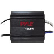 Pyle 2-Channel Marine Amplifier Receiver - Waterproof and Weatherproof Audio Subwoofer for Boat Stereo Speaker & Other Watercraft - 400 Watt Power, Wired RCA, AUX and MP3 Audio Inp