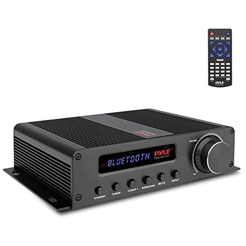 [아마존베스트]Wireless Bluetooth Home Audio Amplifier - 100W 5 Channel Home Theater Power Stereo Receiver, Surround Sound w/ HDMI, AUX, FM Antenna, Subwoofer Speaker Input, 12V Adapter - Pyle PF