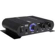 [아마존베스트]Pyle Power Home HiFi Stereo Amplifier - 90 Watt Portable Dual Channel Surround Sound Audio Receiver w/ 12V Adapter - For Subwoofer Speaker, MP3, iPad, iPhone, Car, Marine Boat, PA Syste