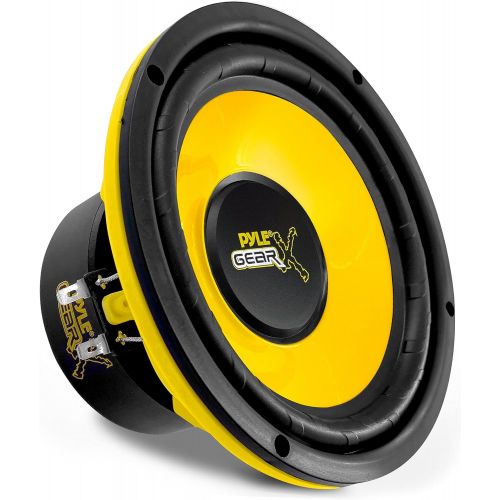  [아마존베스트]Pyle 6.5 Inch Mid Bass Woofer Sound Speaker System - Pro Loud Range Audio 300 Watt Peak Power w/ 4 Ohm Impedance and 60-20KHz Frequency Response for Car Component Stereo PLG64