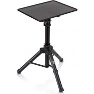 [아마존베스트]Universal Laptop Projector Tripod Stand - Computer, Book, DJ Equipment Holder Mount Height Adjustable Up to 35 Inches w/ 14 x 11 Plate Size - Perfect for Stage or Studio Use - Pyle