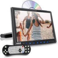 [아마존베스트]Pyle PLHRDVD904 Universal Portable Car Seat Headrest CD DVD TV 9.4 Inch Screen Player Monitor with USB Reader, Remote Control, and Mount Holder