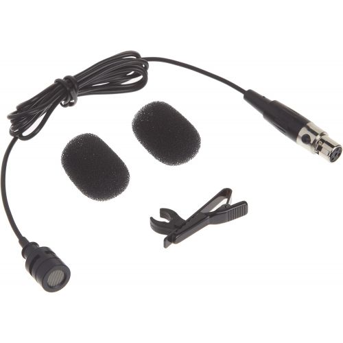  Pyle Lavalier Lapel Clip On Microphone - Wired Lavalier Mini Xlr Uni-Directional Lav Clip On Mic - Lapel Microphone Clip On w/ 4pin Xlr for Shure System, Beltpack Transmitter, Recorder