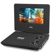 Pyle 9-Inch Portable DVD Player, Portable CD Player, Travel DVD Player, Car DVD Player, Portable Battery, USBSD, Headphone Jack, Wireless Remote Control, Car Charger, Travel Bag,