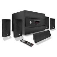 Pyle PT678HBA Bluetooth 5.1 Channel HDMI Home Theater System, 400 Watt, AM/FM Tuner, Subwoofer & Speakers