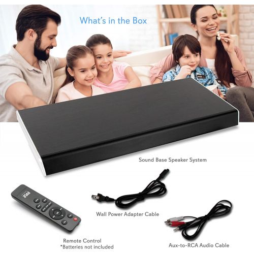  Pyle PSBV820BT- TV Sound Bar Sound Base Bluetooth wireless Speaker