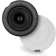 Pyle Pair 6.5” Bluetooth Universal Flush Mount In-wall In-ceiling 2-Way Speaker System Dual Polypropylene Cone & Polymer Tweeter Stereo Sound 300 Watts (PDICBT67)