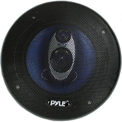  Pyle 2 New PL53BL 5.25 200W 3-Way Car Audio Triaxial Speakers Stereo Blue Pair (4 Pack)