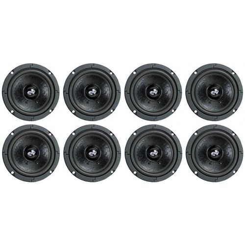  Pyle Pro 5 200W Car DJ Home Mid Bass Mid Range Speaker Driver Audio (8 Pack)