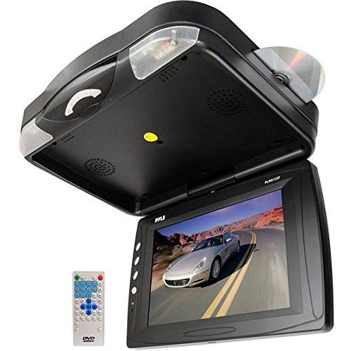  Pyle PYLE PLRD133F 12.1-Inch Roof Mount TFT LCD Monitor with Built-In DVD Player