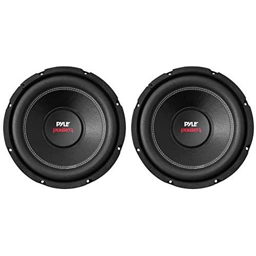  Pyle 4) PYLE PLPW12D 12 6400W 4 Ohm Black DVC Car Stereo Power Audio Subwoofers