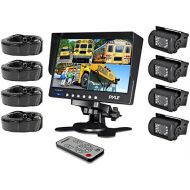 Pyle AZPLCMTR74 Weatherproof Rearview Backup Camera & Monitor Safety Driving Video System