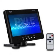 Pyle Headrest Monitor, 7-inch TFT Widescreen w 2 RCA Video Inputs, Wireless Remote, Cold Cathode Light, Headrest Shroud, Universal Stand Mount, Great for Road Trips, Keep Kids Ent