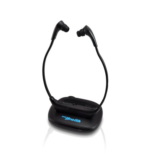 Pyle Health PHPHA56 Wireless TV Headset Headphone System and Hearing Assistance