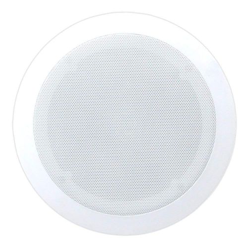  4) Pyle PDIC51RD 5.25 Inch 150W Round White In Ceiling Wall Flush Speakers Four