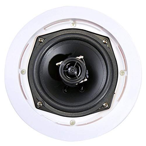  Pyle PRO PDIC61RD 6.5 200W 2-Way in-CeilingWall Speaker System White (2 Pack) (12 Pack)