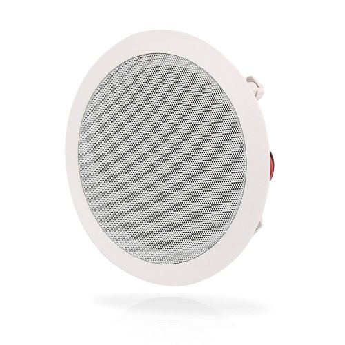  Ceiling and Wall Mount Speaker - 6.5” 2-Way 70V Audio Stereo Sound Subwoofer Sound with Dome Tweeter, 500 Watts, in-Wall & in-Ceiling Flush Design for Home Surround System - Pyle P