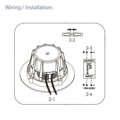  Pyle Ceiling Speakers, In-Wall  In-Ceiling Dual 3.5-Inch Speaker System, High-Compliance Tweeter, 2-Way, Flush Mount, Aluminum Frame Speaker Pair with Built-in LED Lights, White (