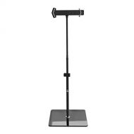 Pyle Anti-Theft Tablet Security Stand Kiosk - Flexible Adjustable Floor Standing Gooseneck Tablet Case Holder Display w/ Lock, USB Charger, Phone Holder, For iPad, Android, Samsung Tabl