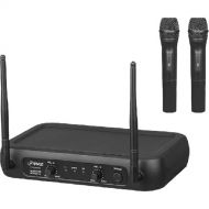 Pyle Pro PDWM2135 2-Person VHF Wireless Microphone System with 2 Handheld Mics (174 to 216 MHz)