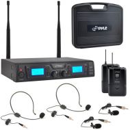 Pyle Pro PDWM3365.5 2-Person Wireless Combo Microphone System (573 to 597.8 MHz)