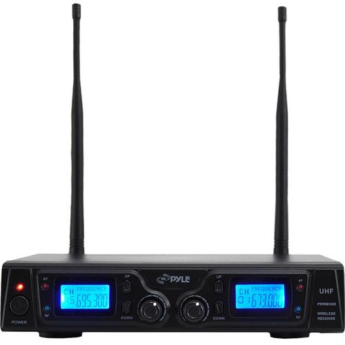  Pyle Pro PDWM3365.5 2-Person Wireless Combo Microphone System (573 to 597.8 MHz)