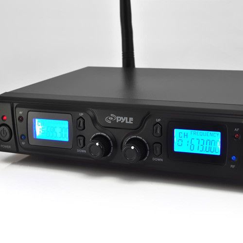  Pyle Pro PDWM3365.5 2-Person Wireless Combo Microphone System (573 to 597.8 MHz)