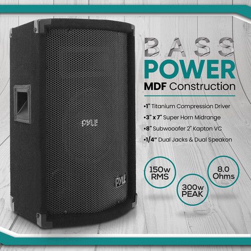  Pyle Pro PADH879 300W 8