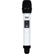 Pyle Pro Universal UHF 4-Channel Wireless Handheld Microphone System (White, 500 to 938 MHz)