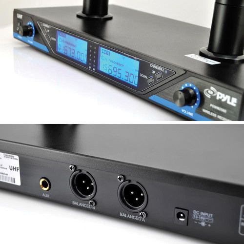  Pyle Pro Premier Series PDWM2560 Wireless Microphone System