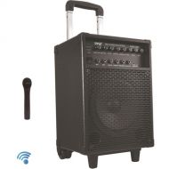 Pyle Pro 400W Rechargeable Bluetooth PA System with Wireless Microphone