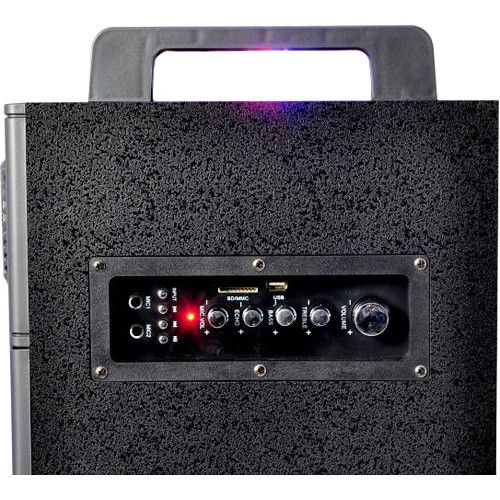  Pyle Pro PSUFM1043BT - 2000W Bluetooth Portable Karaoke System with DJ Lights