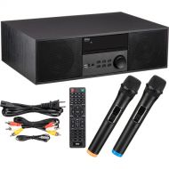 Pyle Pro Home DVD Stereo A/V System with Bluetooth & Wireless Microphone (Black)