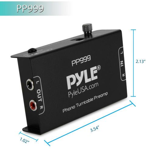  Pyle Pro PP999 Phono Preamplifier