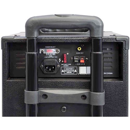  Pyle Pro PWMA1090UI 800W Dual-Channel Wireless Rechargeable Portable PA System