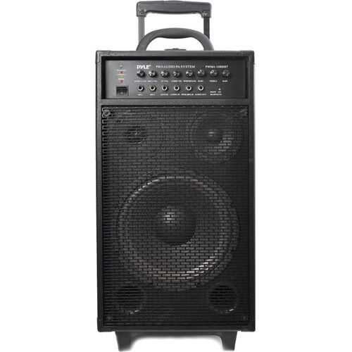  Pyle Pro 800W Wireless Rechargeable Portable Bluetooth PA System