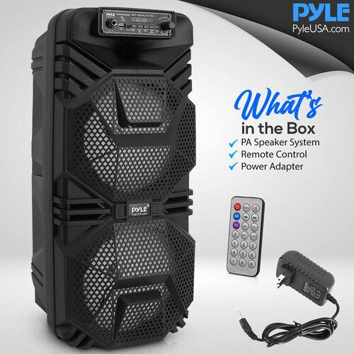  Pyle Pro PPHP2836B Dual 8