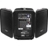 Pyle Pro PPHP898MX Portable Bluetooth Stereo PA System with 8-Channel 600W Mixer