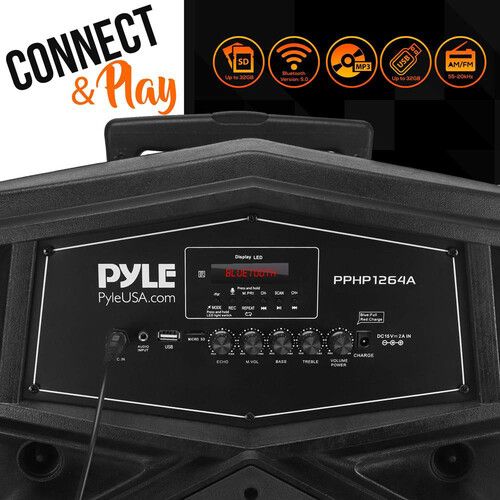  Pyle Pro PPHP1264A 12