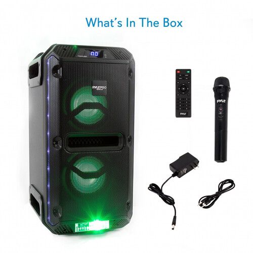  Pyle Pro PWMKRDJ89BT Portable Bluetooth Karaoke and DJ Speaker