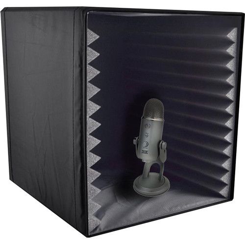  Pyle Pro Sound Recording Booth Box and Isolation Filter Cube